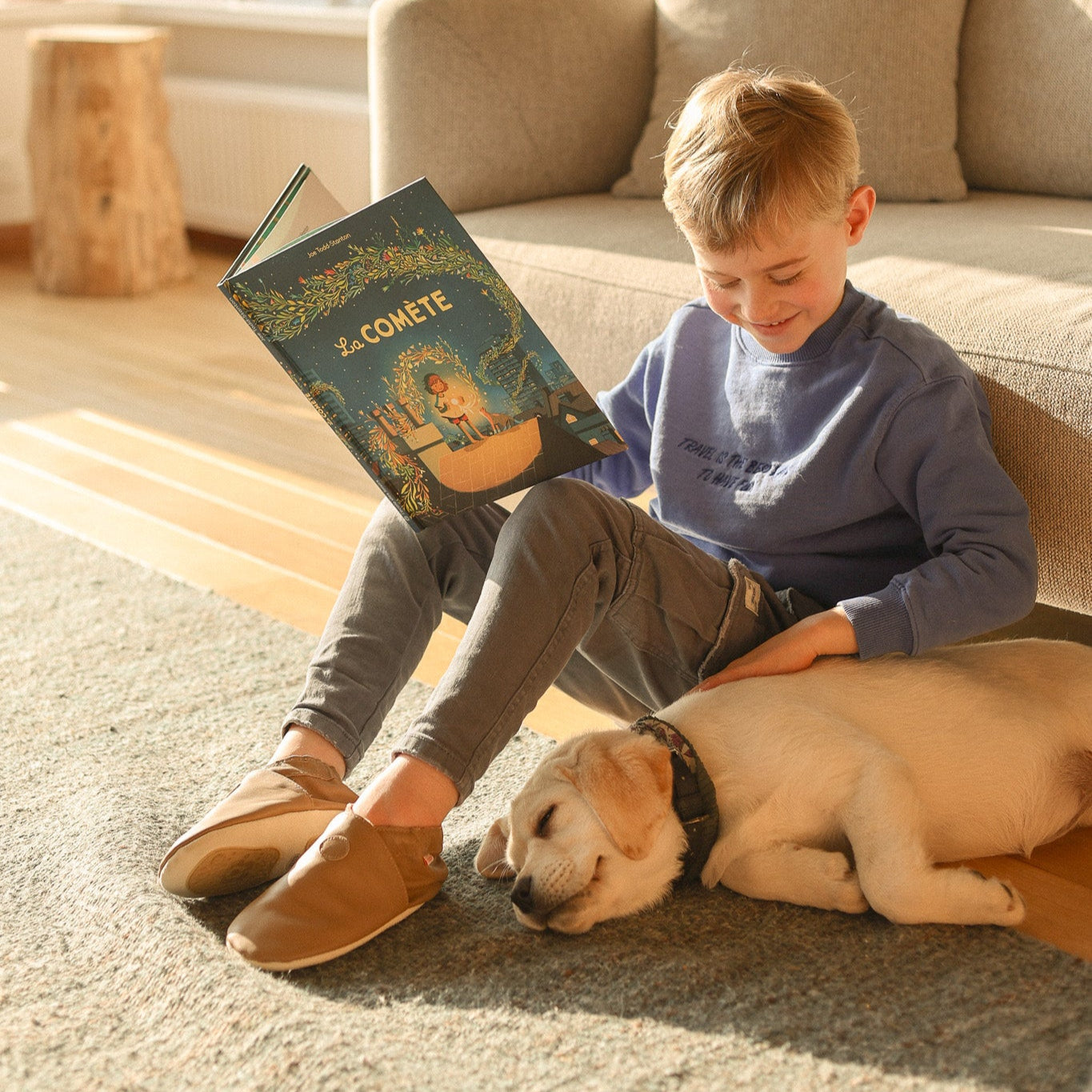 Pourquoi porter des chaussons enfant et chaussons bébé à la maison ?