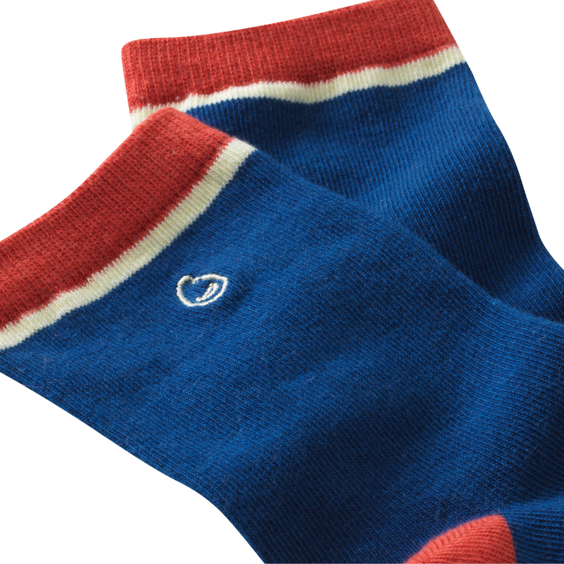 Unies - bleu et rouge