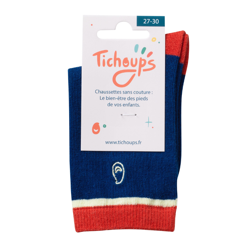 Unies - bleu et rouge