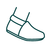pictogramme semelle chaussons souple