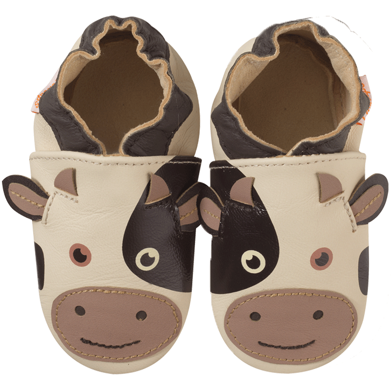 chaussons-bebe-cuir-souple-cache-cache-vache-face