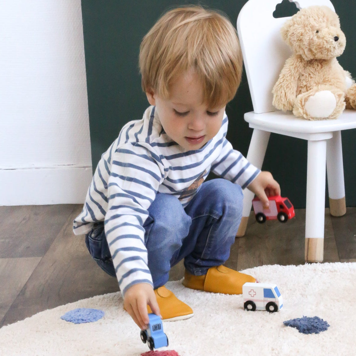 Pourquoi porter des chaussons cuir souple à la crèche ?