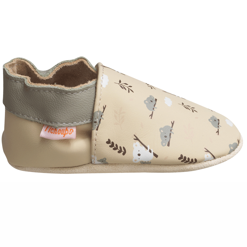 chaussons-bebe-cuir-souple-clara-koalas-redoute