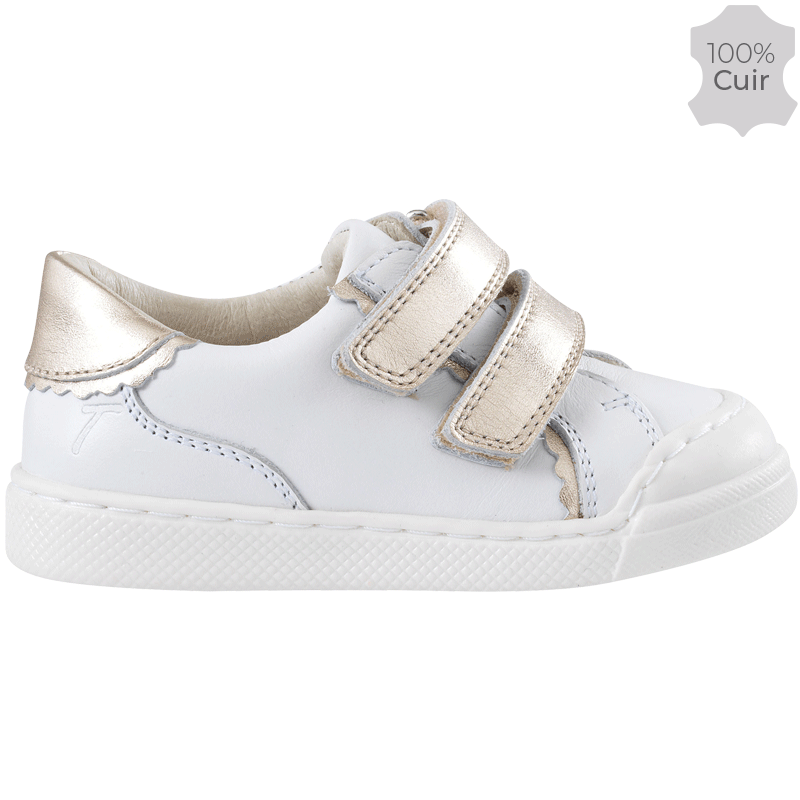 chaussures-premiers-pas-happy-blanc-dore-redoute