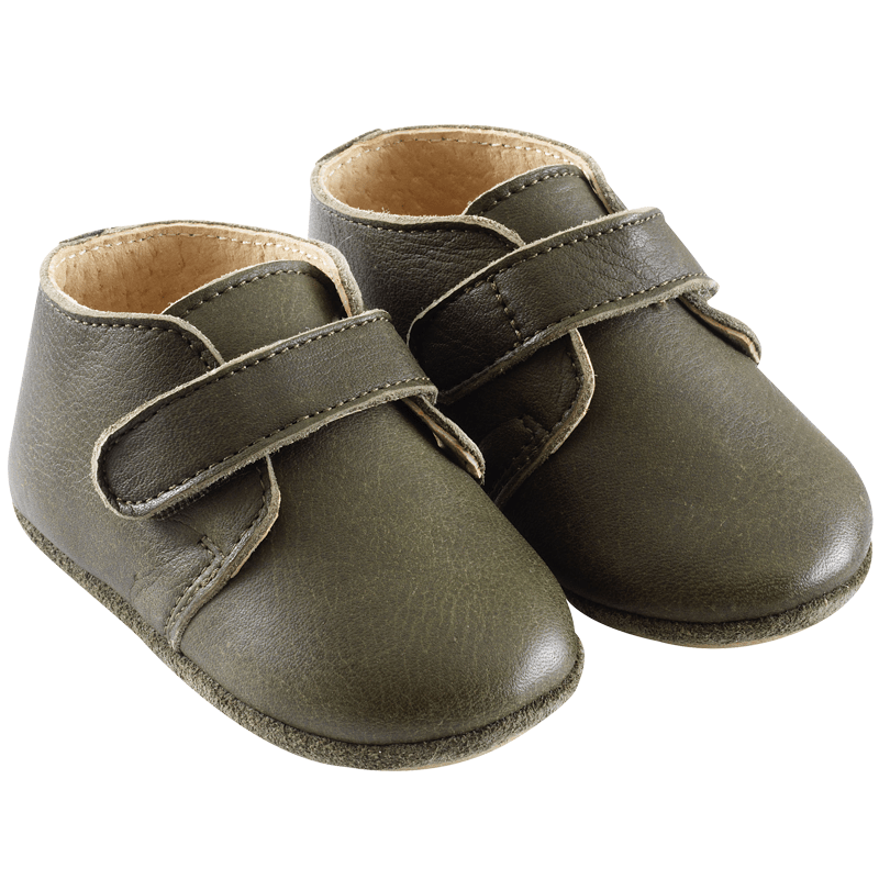 chaussures-cuir-souple-malou-kaki-profil