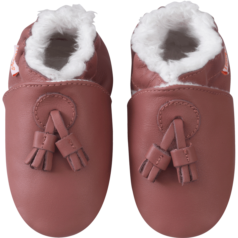 Chausson bébé fourré hot sale