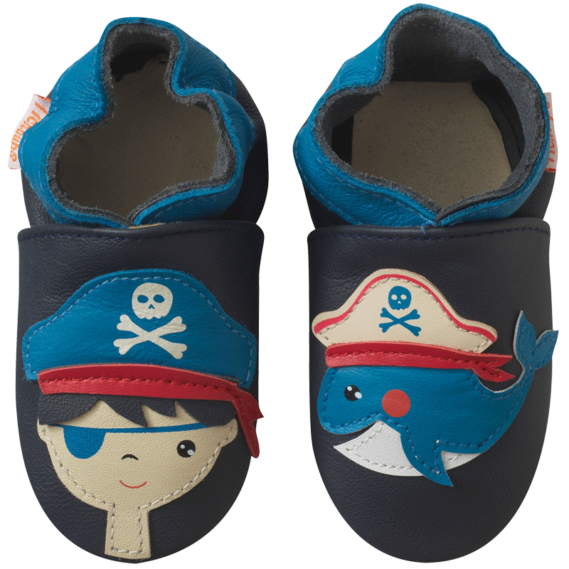chaussons-bebe-cuir-souple-le-pirate-face