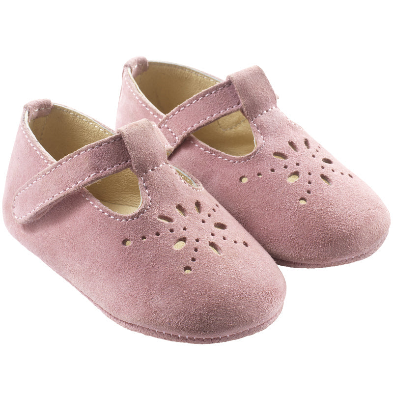 chaussures-bebe-cuir-souple-salome-roses-profil