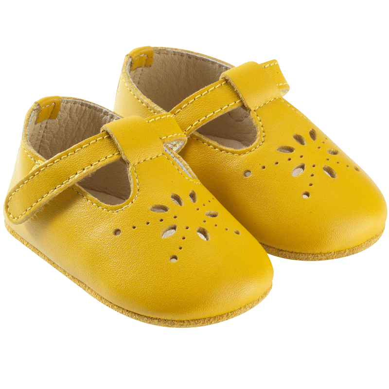 chaussures-bebe-cuir-souple-salome-jaune-moutarde-profil