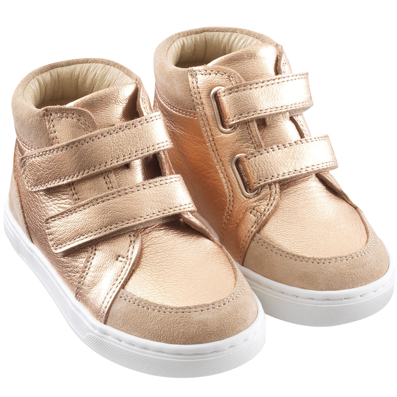 Baskets enfant sneacky or rose Tichoups