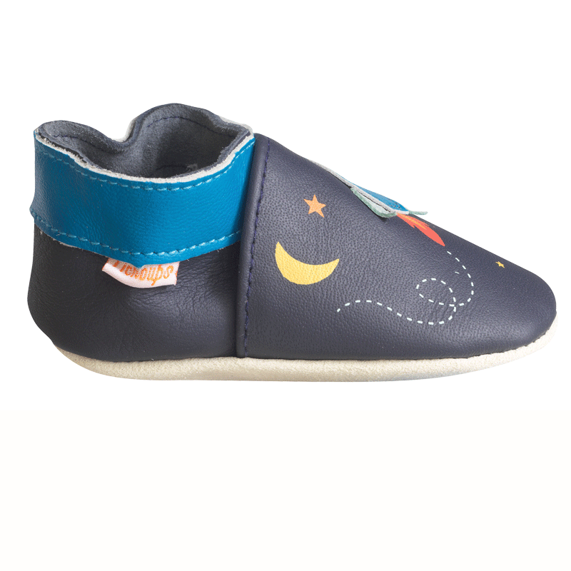chaussons-bebe-cuir-souple-thomas-astronaute-redoute