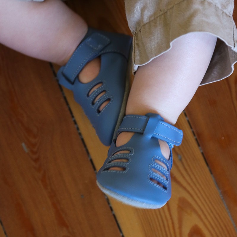 chaussures-bebe-cuir-souple-tibilly-bleuet-profil