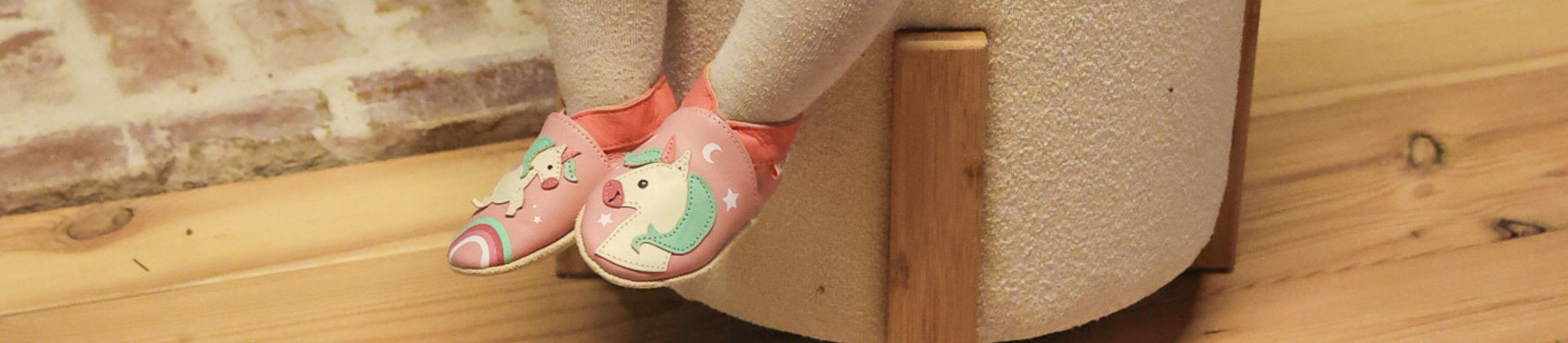 Chaussons bébé Collection Licorne