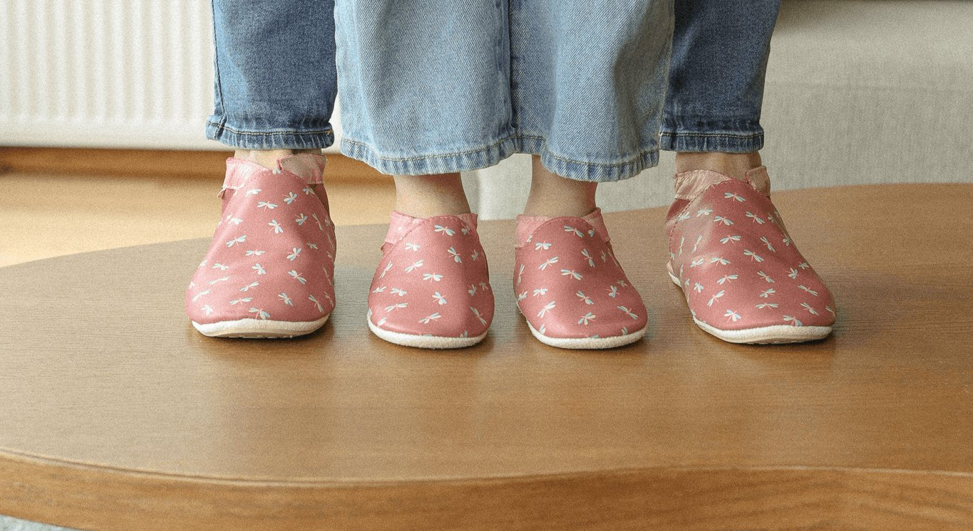 Chaussons en Cuir Souple pour Adulte - Tichoups