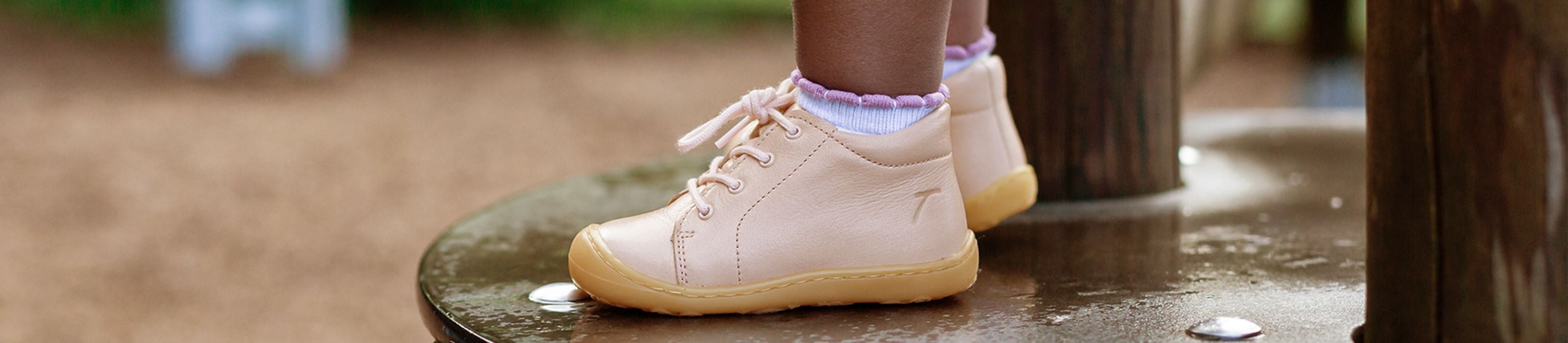 Chaussures Bébé Fille en Cuir Souple - Tichoups