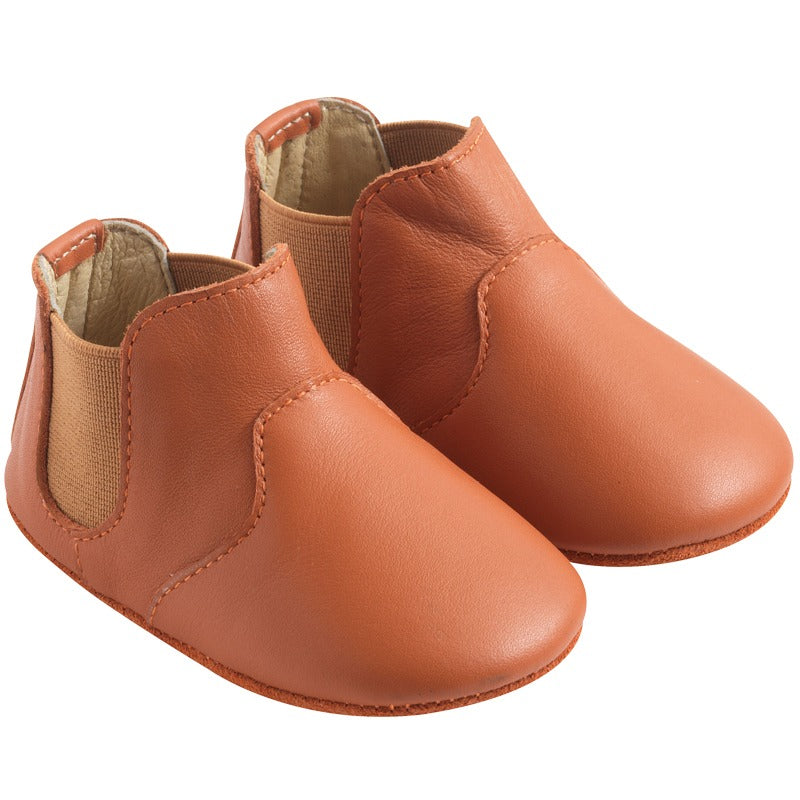 chaussures-bebe-cuir-souple-bottiz-camel-profil