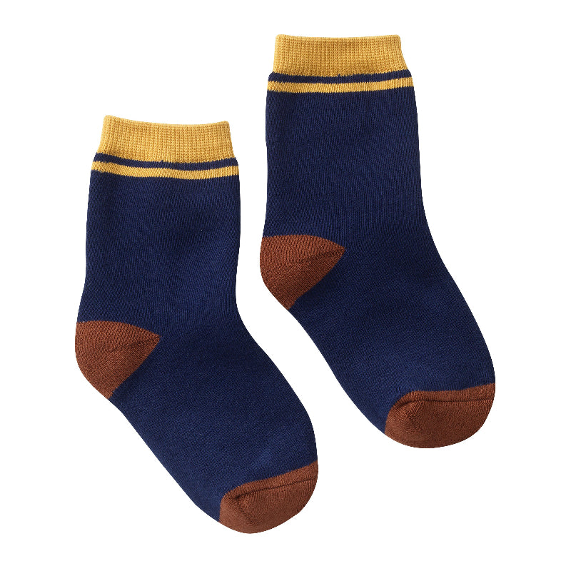 chaussettes sans couture marine épaisses