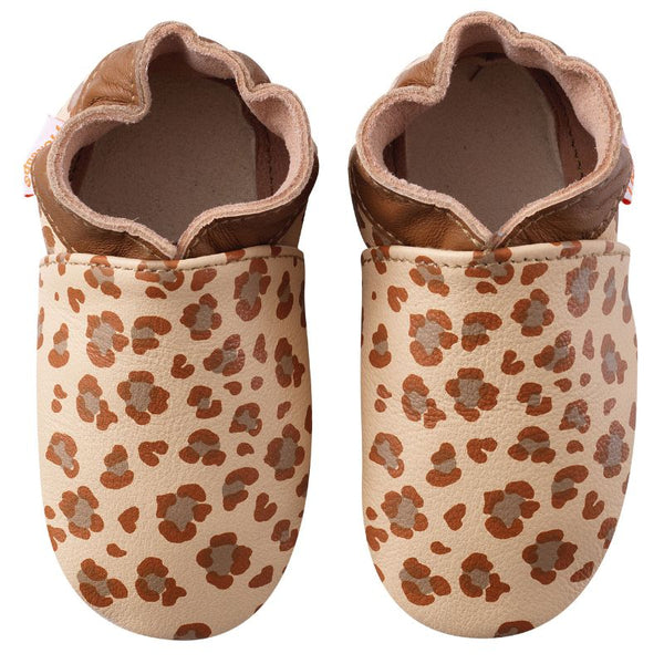 Chaussures Bébé Fille Gymboree Imprimé Léopard - Pointure 3 US (occasion En Bon état)