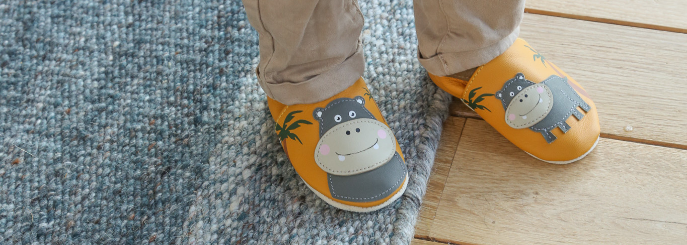 Chaussons souples pour bébés - 0 à 24 mois