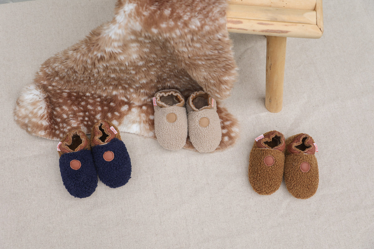 Chaussons bouclettes 