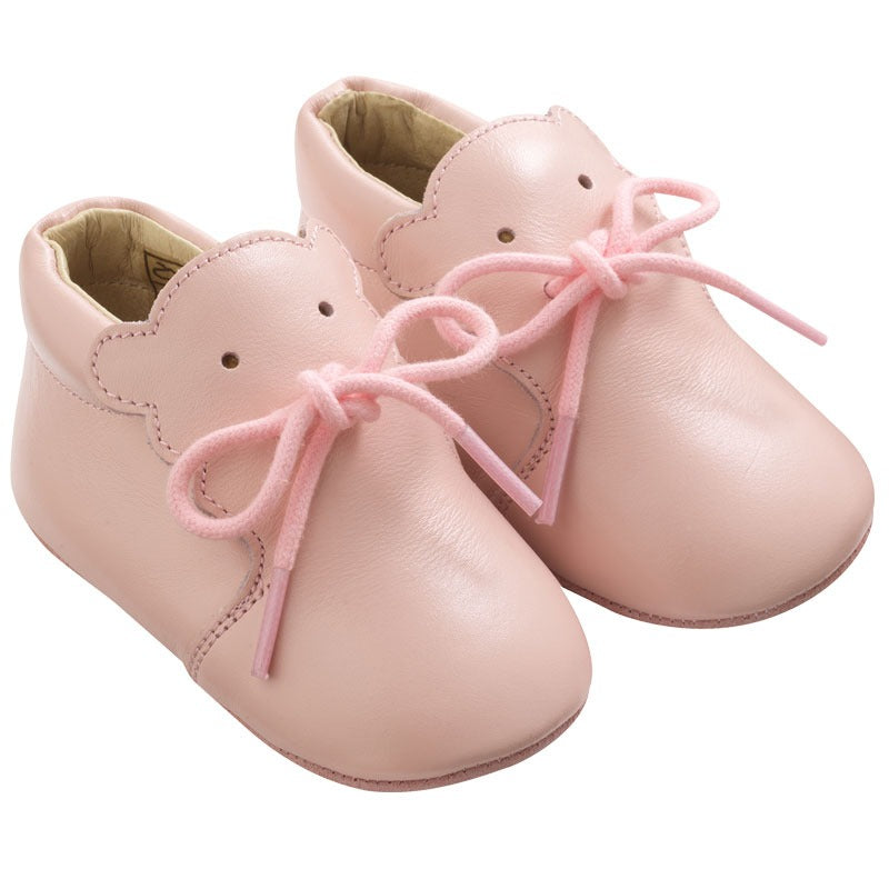 chaussure-bebe-cuir-souple-bobi-rose-profil