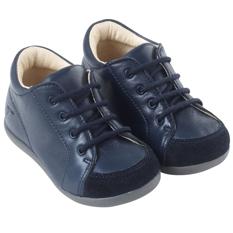 chaussures-premiers-pas-sporti-marine-face