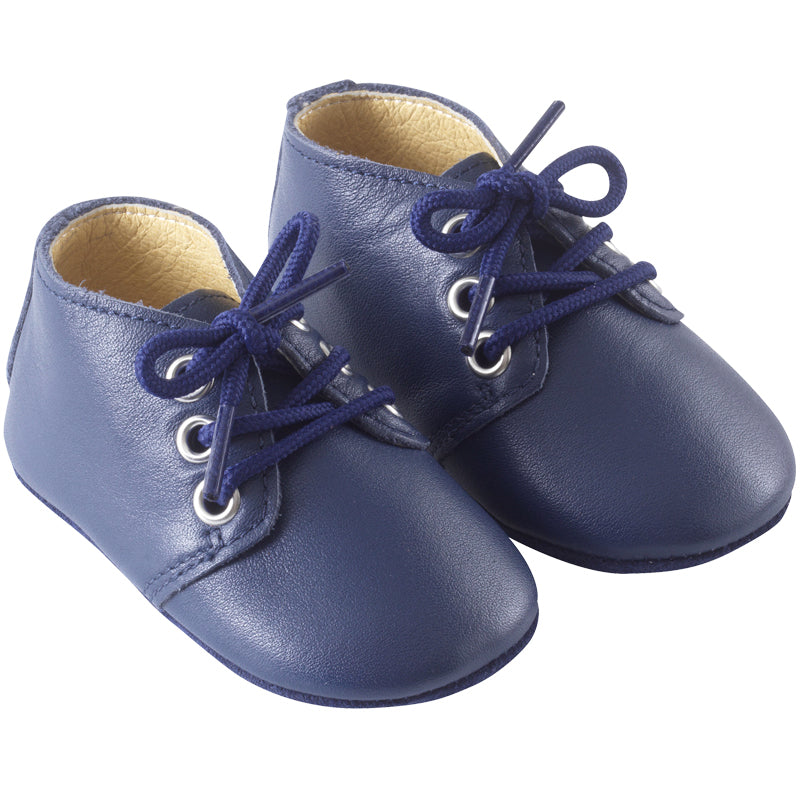 chaussure-bebe-cuir-souple-gaby-marine-profil