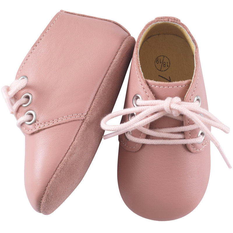 chaussure-bebe-cuir-souple-gaby-rose-velours-semelle