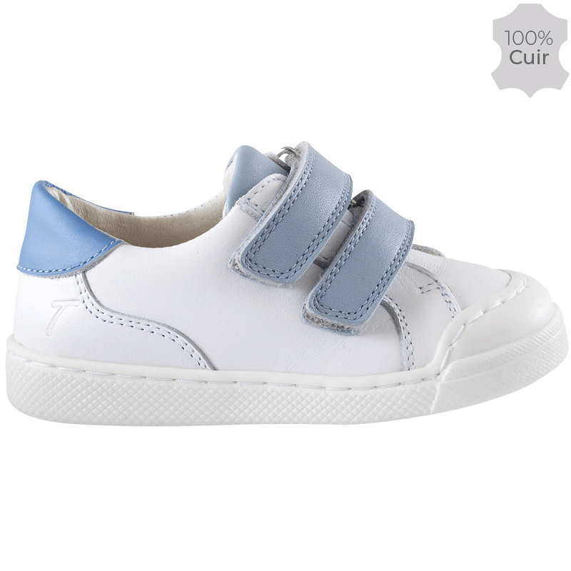 Sur chaussures (blanc-bleu) - GIAP