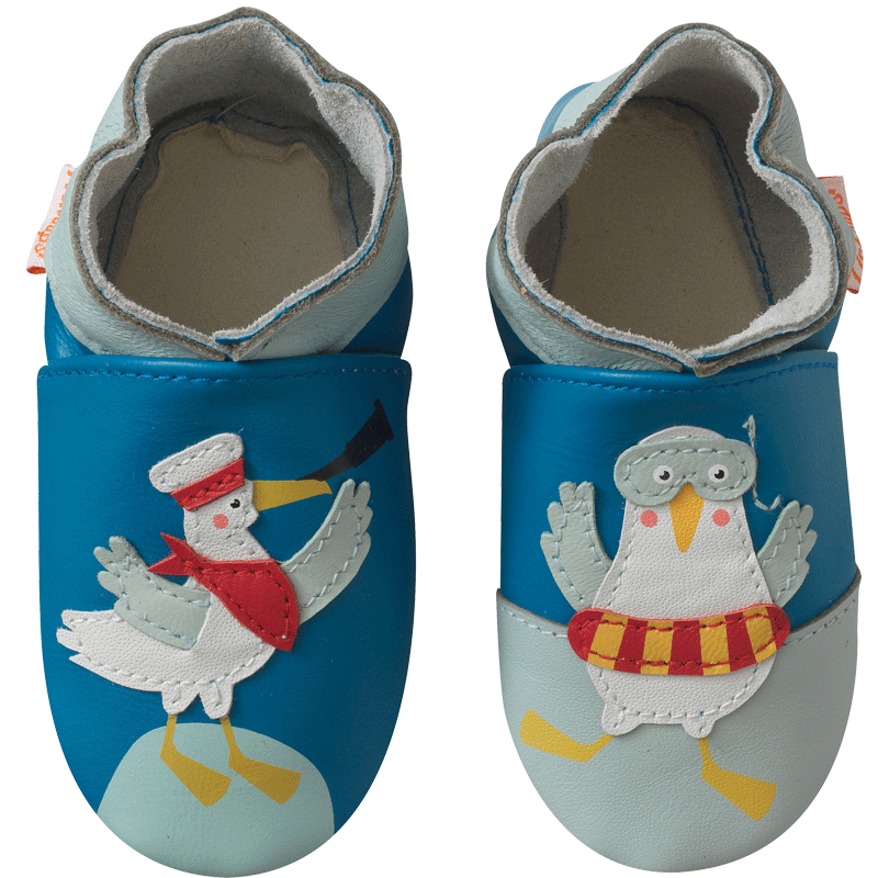 Chaussons souples bébé garçon Liliputi Dino - Chaussures Garçons