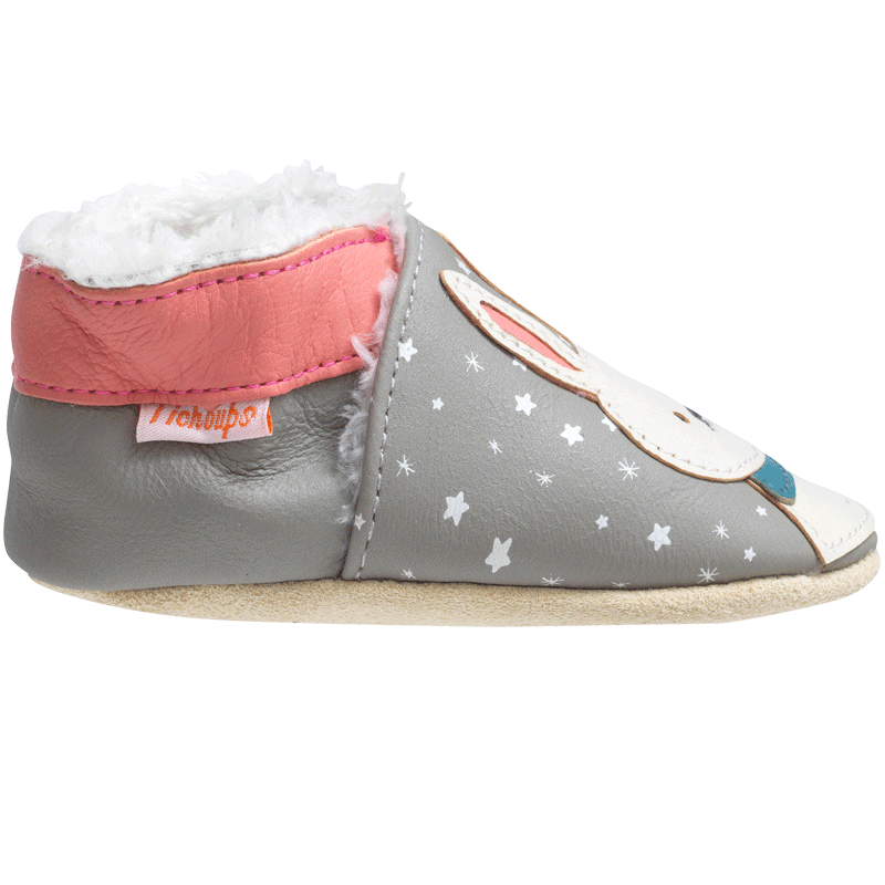chaussons-bebe-cuir-souple-fourres-neige-redoute
