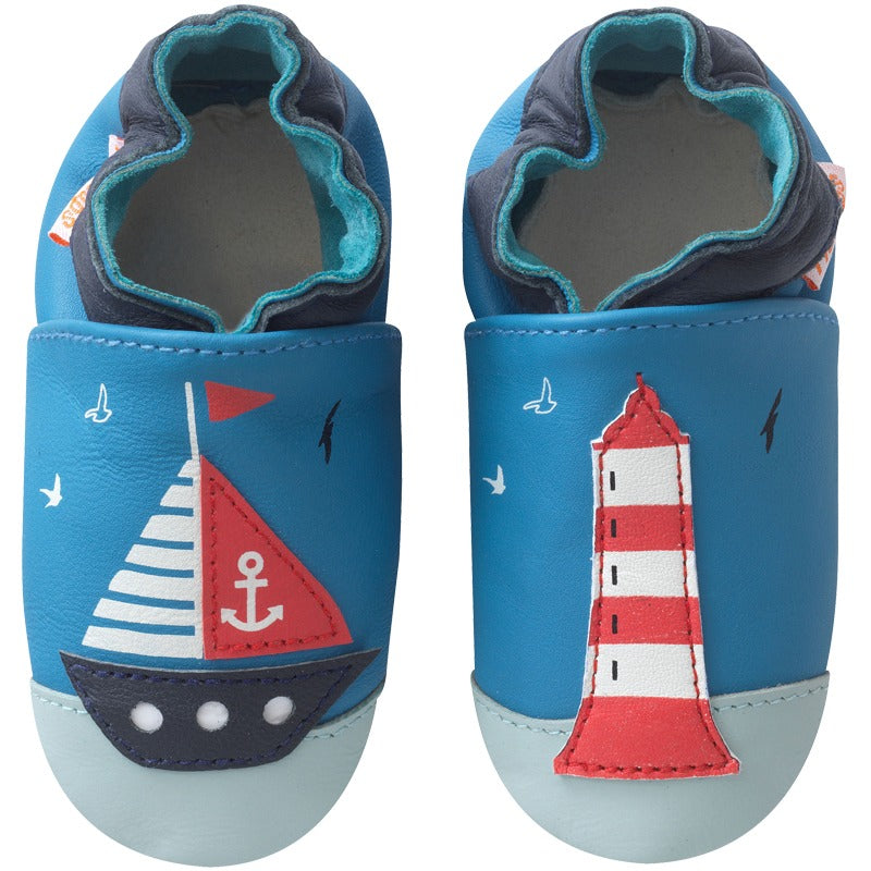 chaussons-bebe-cuir-souple-matheo-eau-face