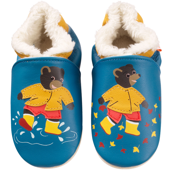 Les chaussons fourrés pour bébé : indispensable en automne/hiver - Un Jeu  pour Maman