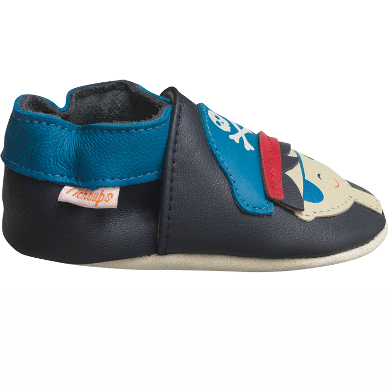 chaussons-bebe-cuir-souple-le-pirate-redoute