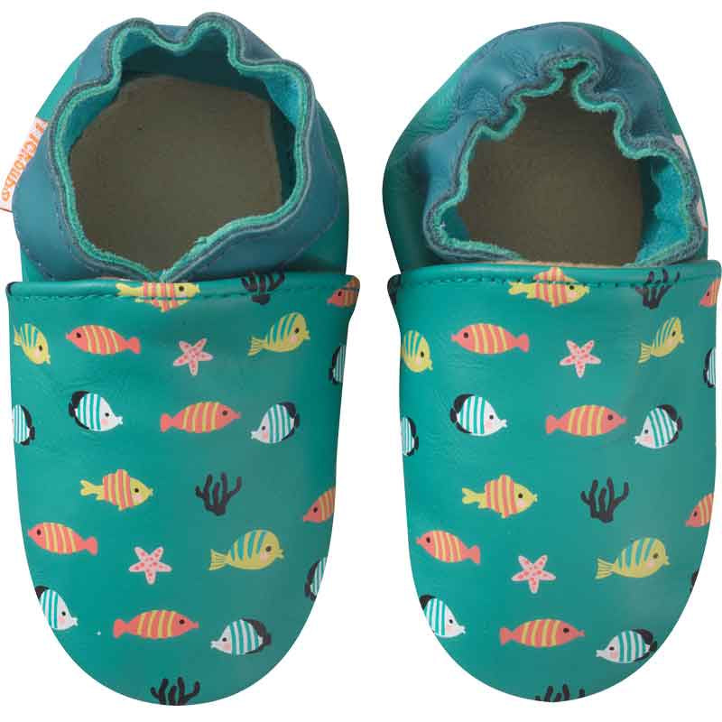 chaussons-bebe-cuir-souple-simon-ninon-poissons-face