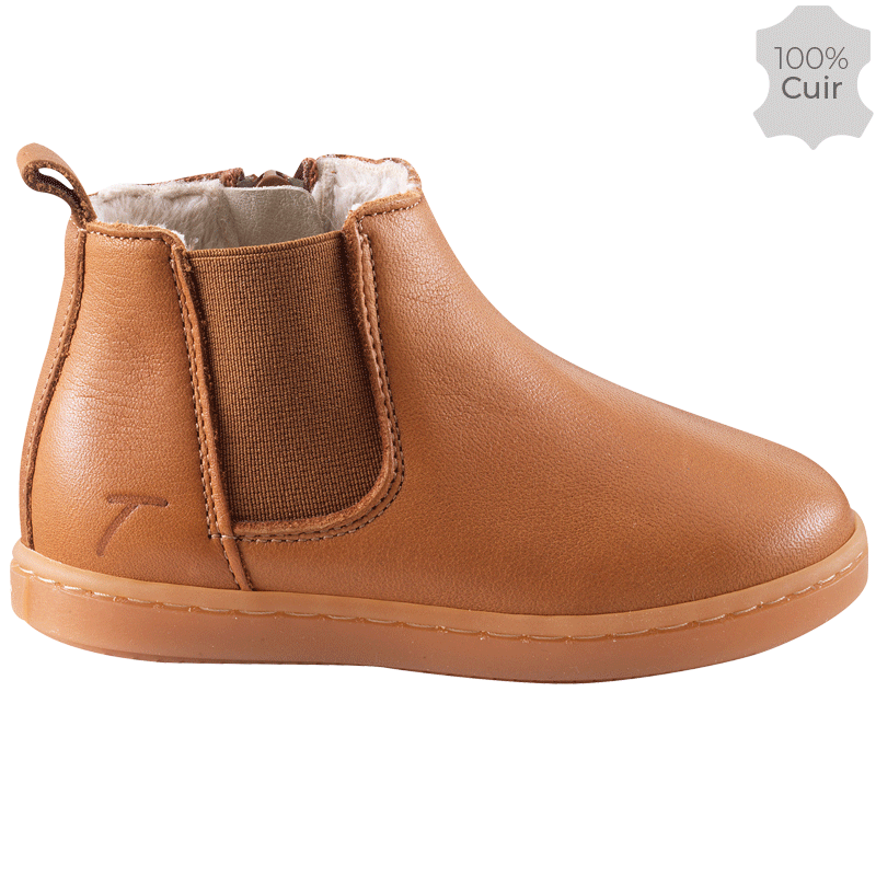 chaussures-premiers-pas-rosy-fourre-cognac-redoute