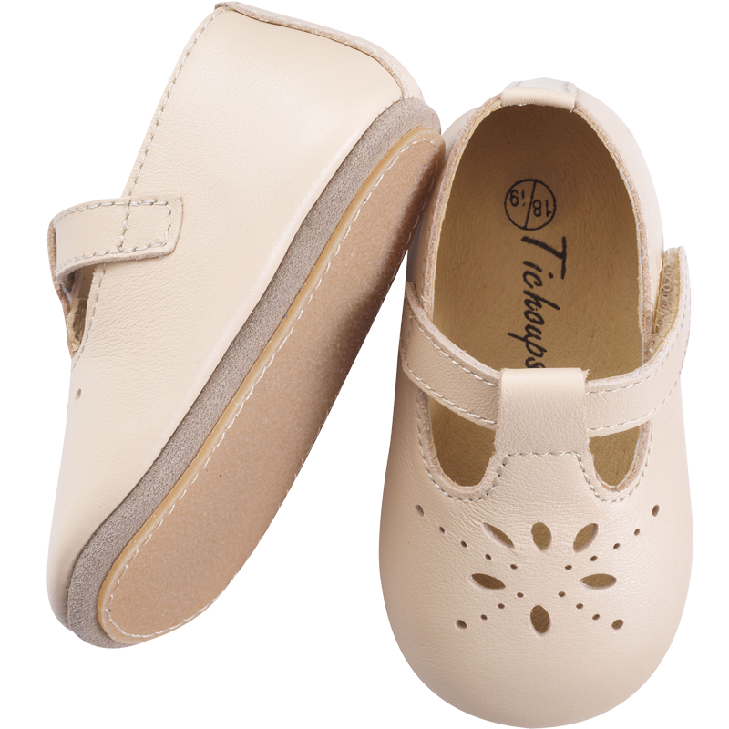 chaussures-bebe-cuir-souple-salome-beige-profil