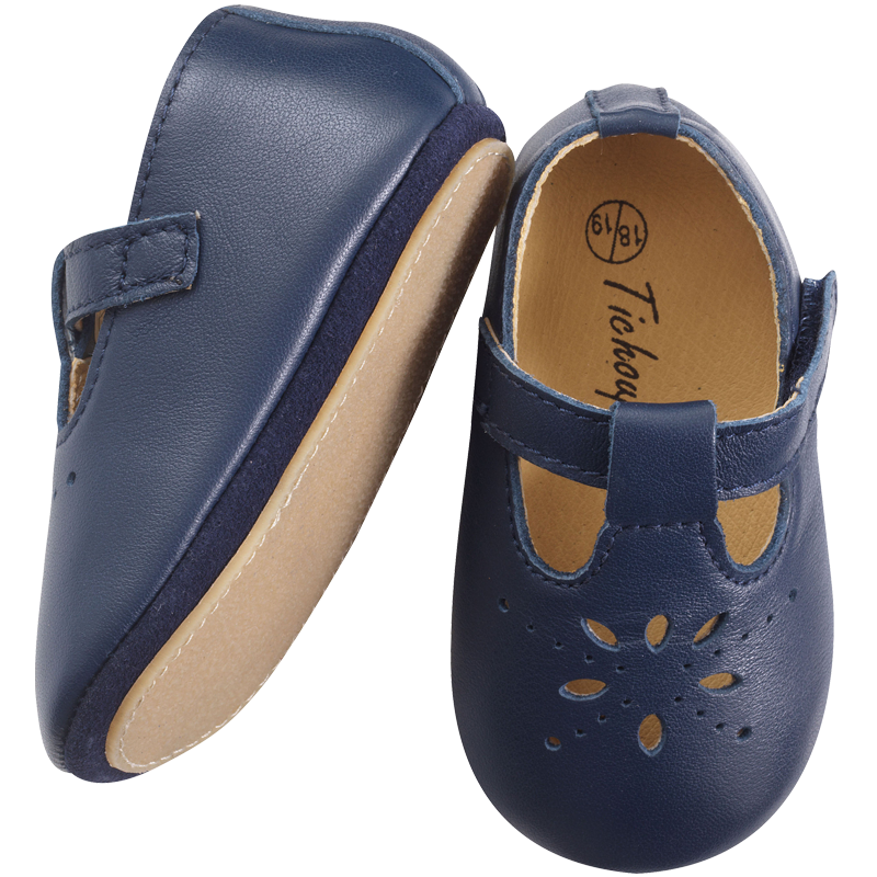 chaussures-bebe-cuir-souple-salome-marine-profil
