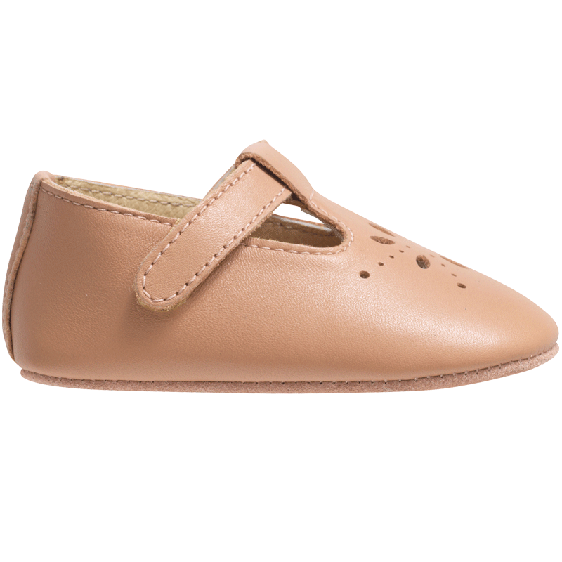 chaussures-bebe-cuir-souple-salome-nude-profil