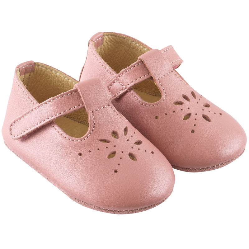 chaussures-bebe-cuir-souple-salome-rose-velours-profil