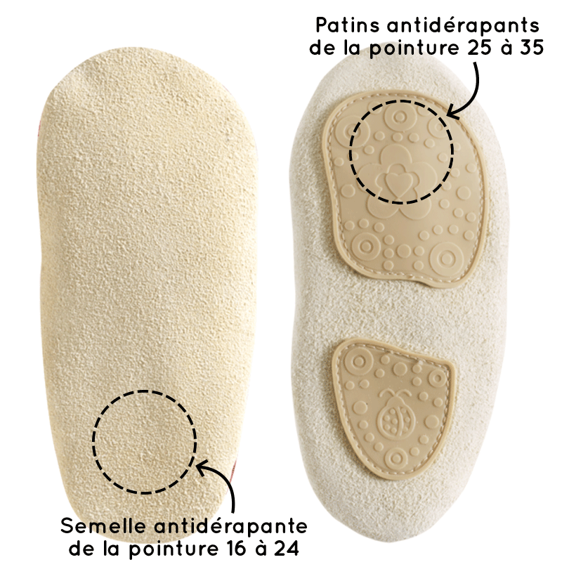 Chaussons-bebe-à-franges-noisette-semelle