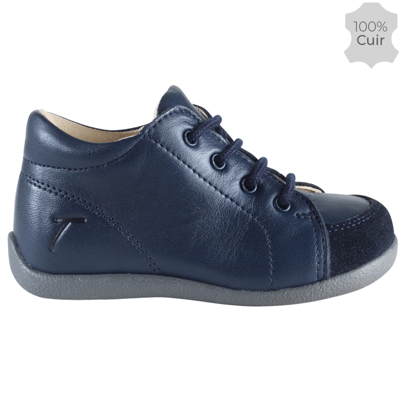 chaussures-premiers-pas-sporti-marine-profil