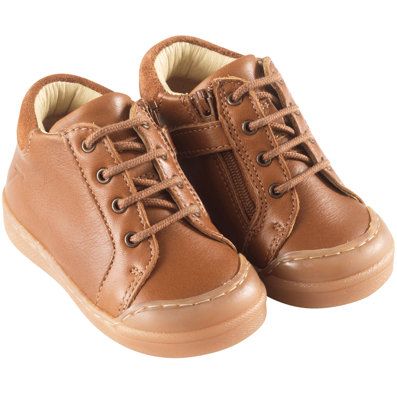 chaussures-premiers-pas-lacy-cognac-redoute